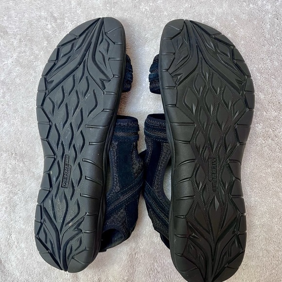 Merrell Form 2 Sz 10M US / 41 Black Synthetic Strappy Hiking Trail Sandals Women - Picture 6 of 7